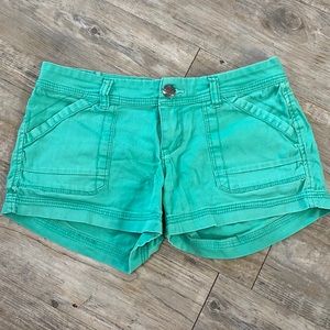 Mint Green Shorts